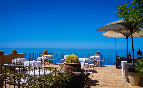 Terrace of the Hotel Marulivo