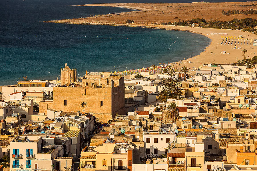 San Vito Lo Capo and the western Sicily coastline