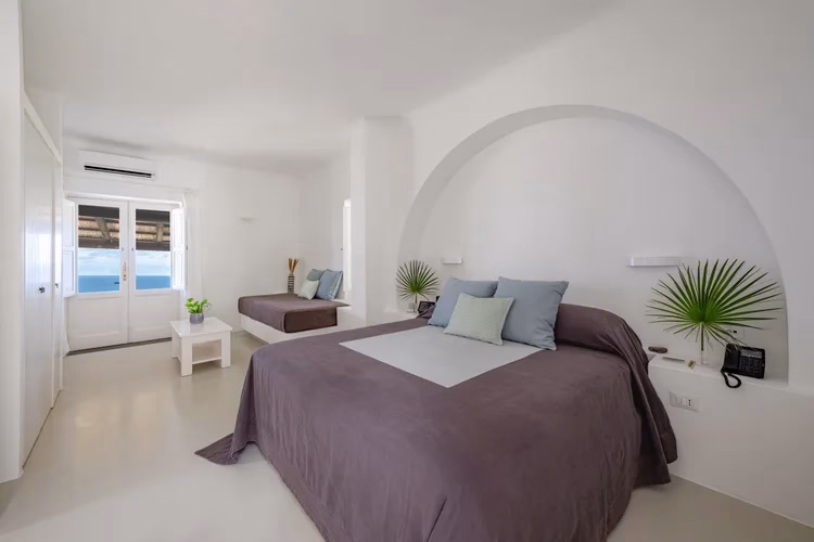 Suite 21 with large private terrace at Capofaro Resort
