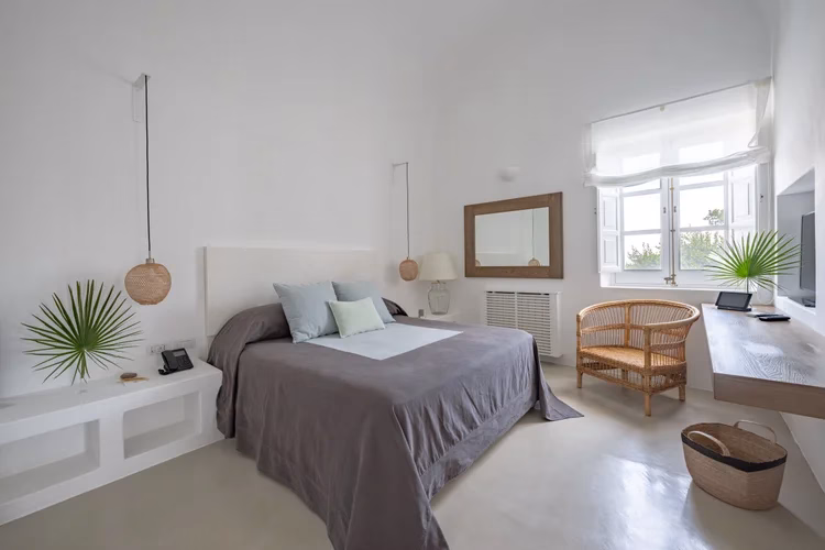 Suite Faro in the lighthouse building at Capofaro Resort