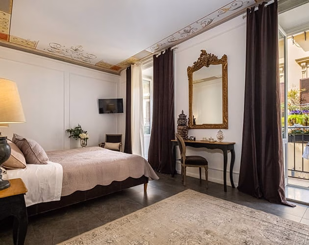 Grand Deluxe with View room at Palazzo Natoli in Palermo