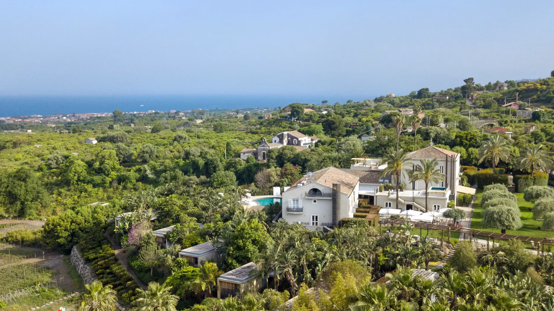 Donna Carmela Resort near Mount Etna in eastern Sicily