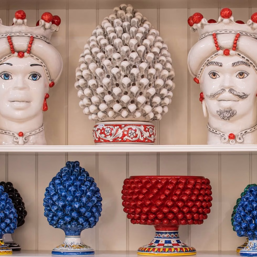 Historic furniture and decorative detail at Algilà Ortigia Charme Hotel