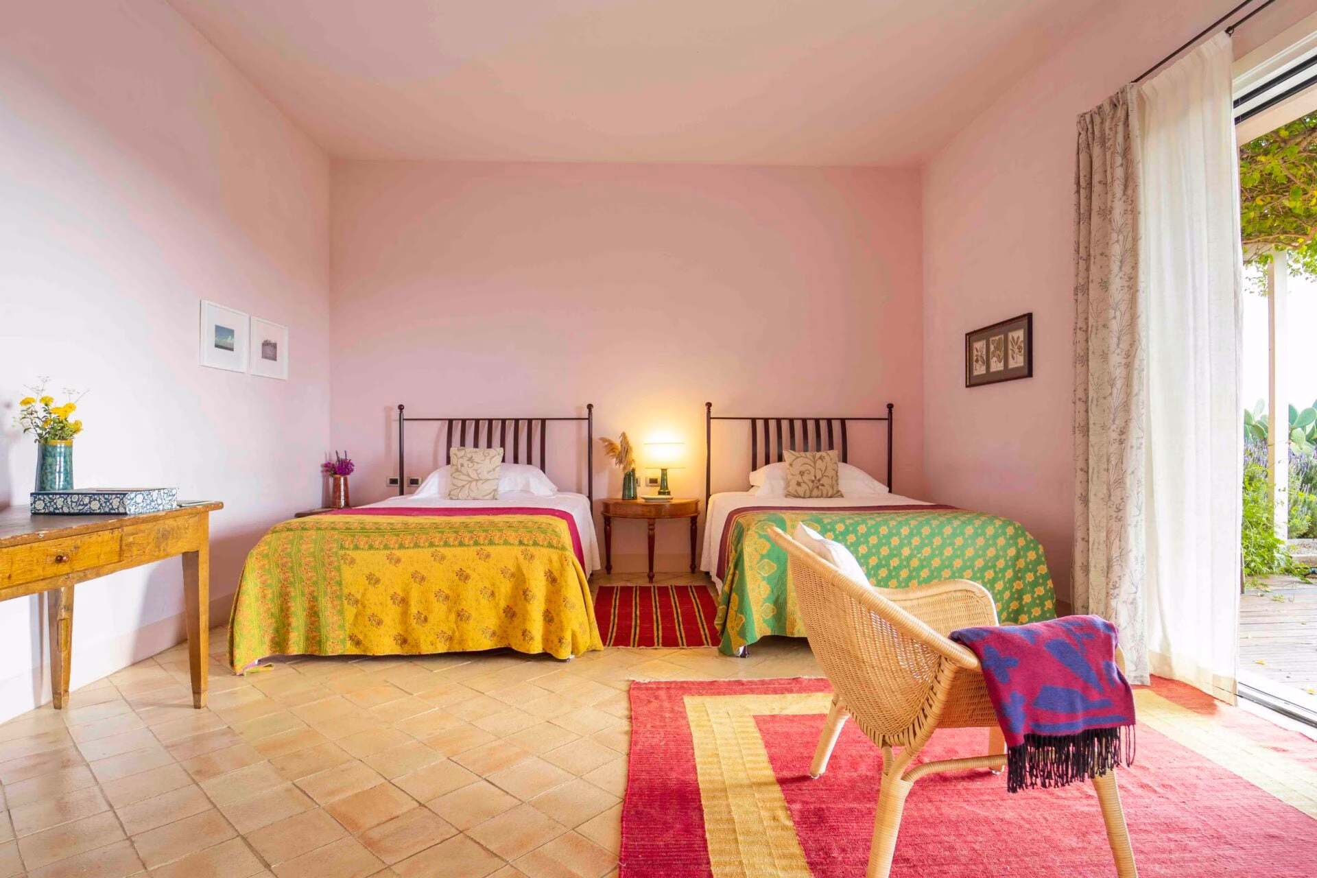 Junior Suite Deluxe at Planeta Foresteria with generous terrace and vineyard views