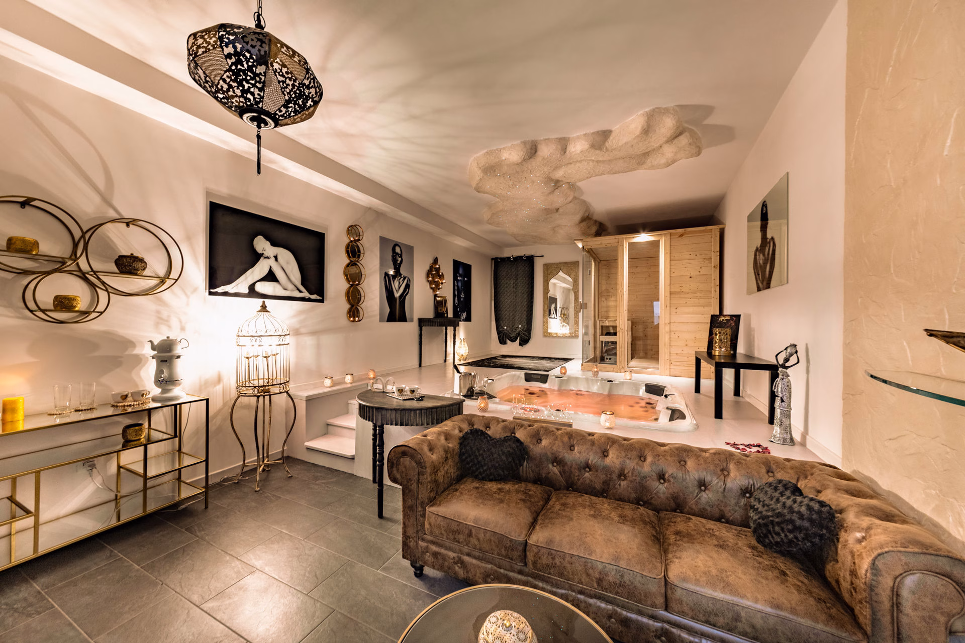 Private spa at Quattrocuori Boutique Hotel and Spa