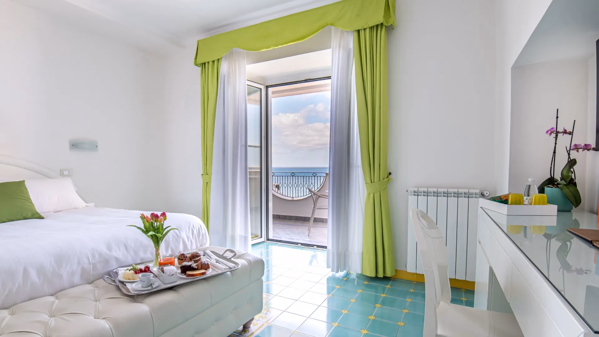 Classic Sea-View Room with balcony at La Madonnina Hotel in Ischia