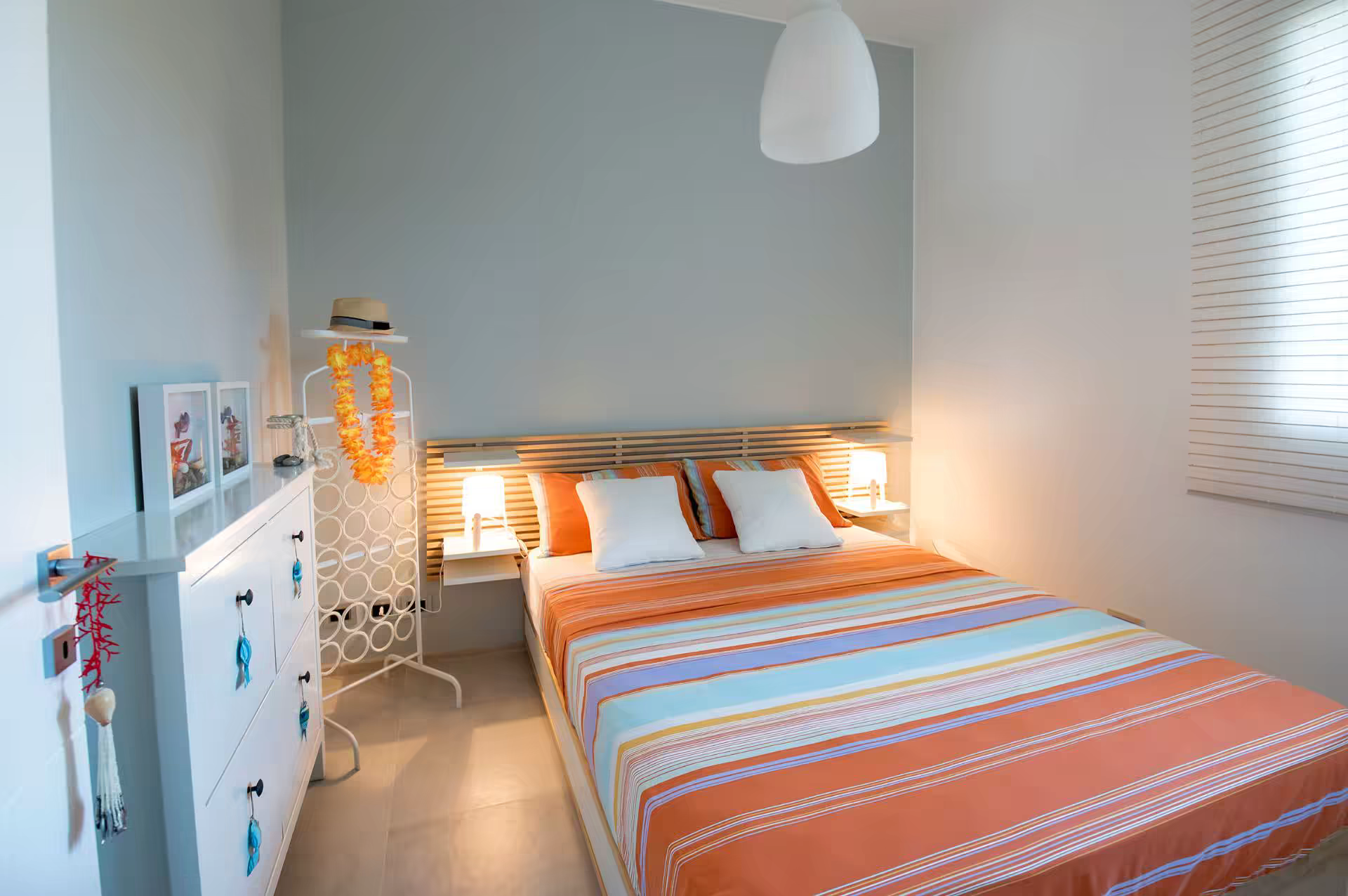 Second double bedroom at Villa Spuma